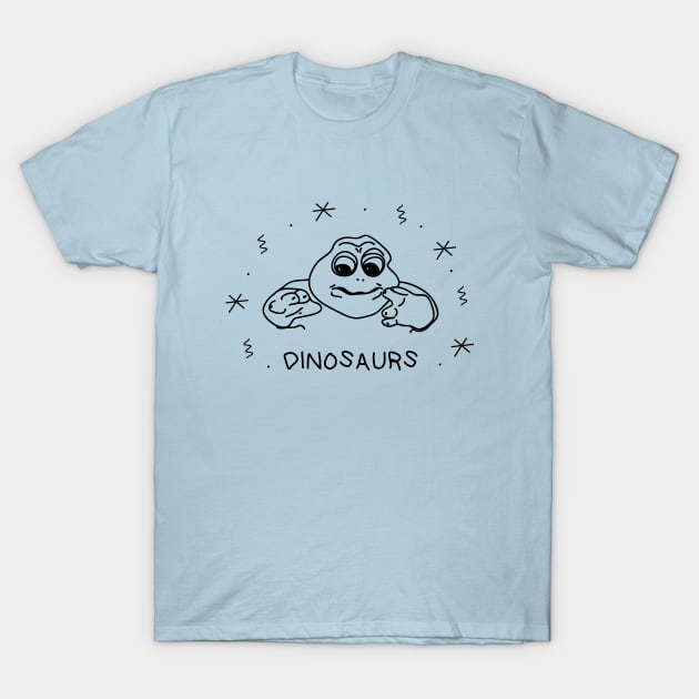 Dinosaurs T-Shirt by mujeresponja